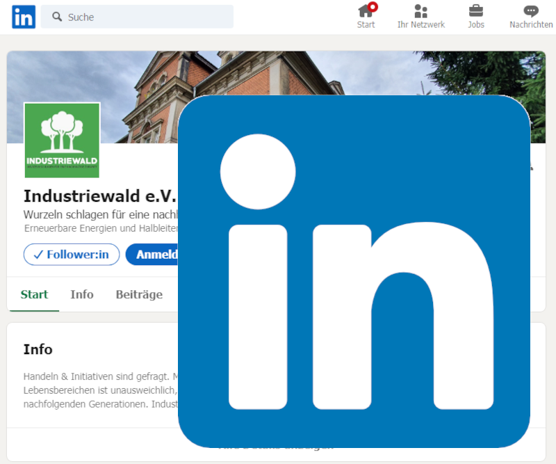 Wir sind dabei – auf LinkedIn
