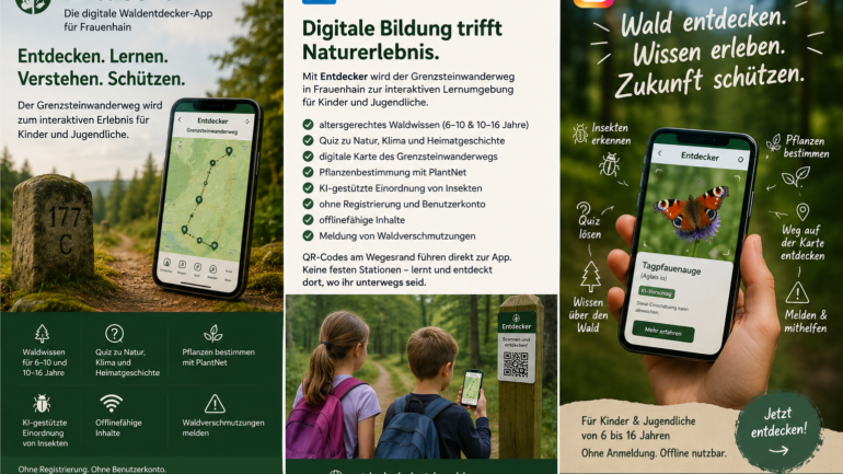 Entdecker – die digitale Waldentdecker-App